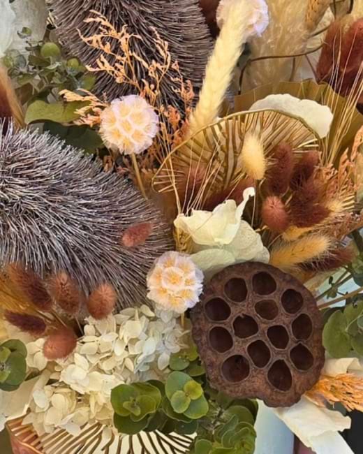 Preserved Flowers Sunshine Coast | Sunshine Coast Dried Flower Delivery | Coastal Flora