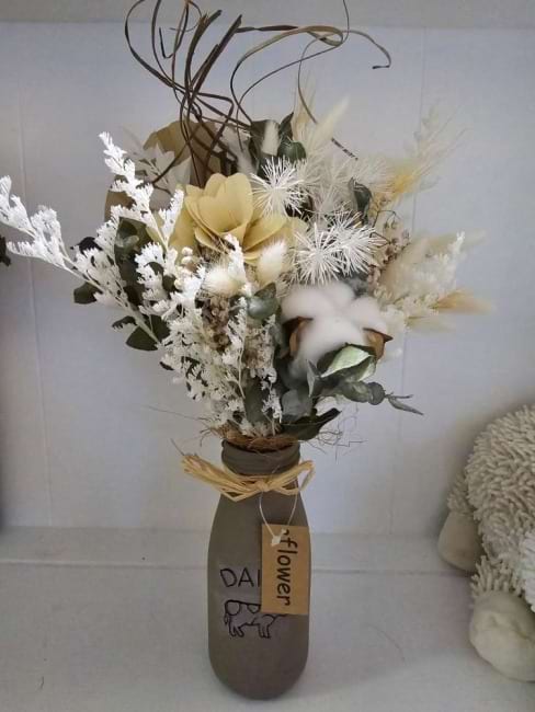 Dried Flower Arrangement Sunshine Coast | Flower Delivery Sunshine Coast | Coastal Flora
