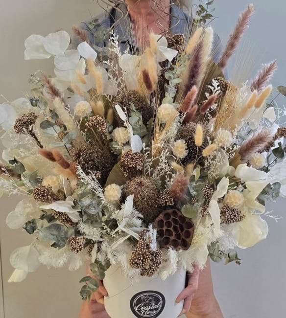 Sunshine Coast Dried Flower Arrangement | Dried Flower Delivery Sunshine Coast | Coastal Flora