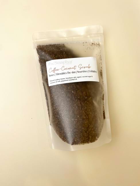 coffee body scrub