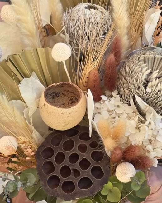 Dried Flowers Sunshine Coast | Preserved Flower Arrangement | Coastal Flora | Sunshine Coast Florist