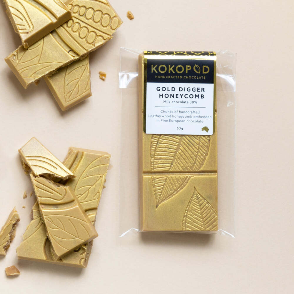 100g CREME BRULEE | KOKOPOD CHOCOLATES | Same Day Delivery Sunshine Coast | Caloundra Florist