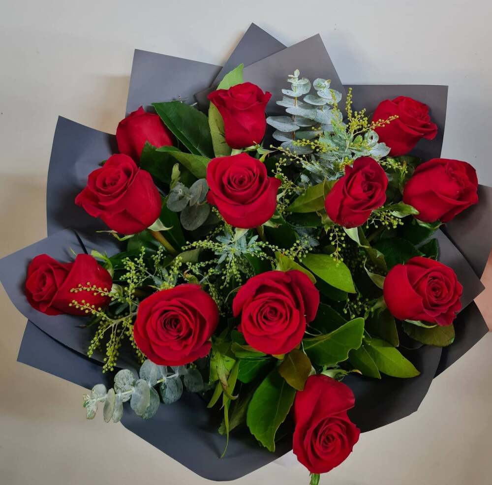 True Love | Dozen Red Roses Sunshine Coast | Same Day Flower Delivery Sunshine Coast