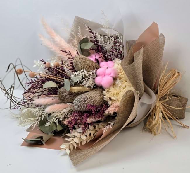 Bel Dried Flower Bouquet