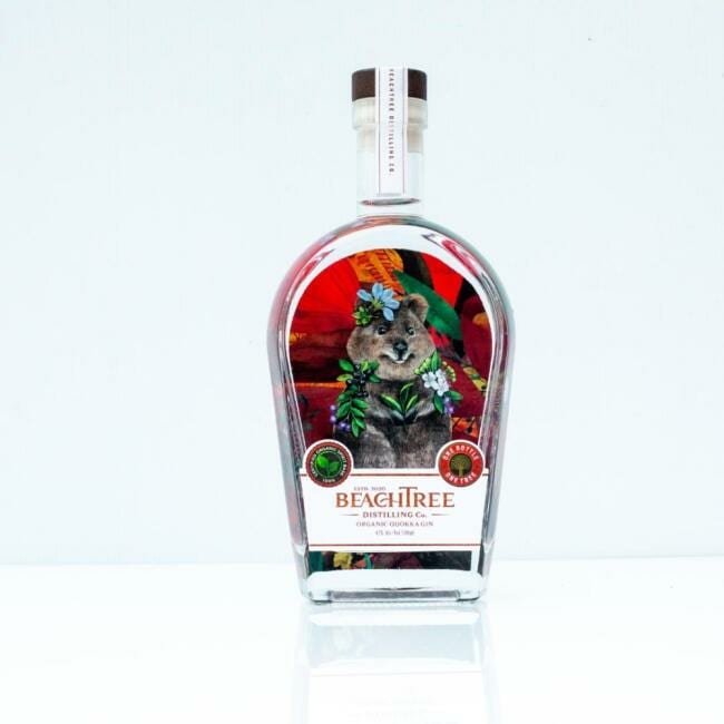 ORGANIC GIN  QUOKKA  BEACHTREE SUNSHINE COAST DISTILLERY
