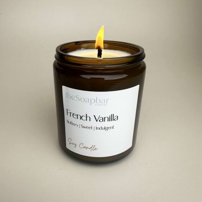French Vanilla Soy Candle | Coastal Flora