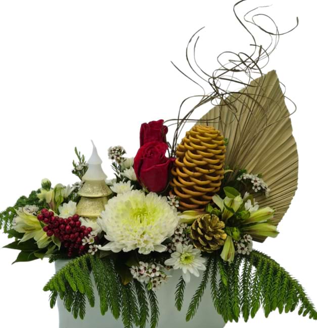 Merry Christmas Table Arrangement