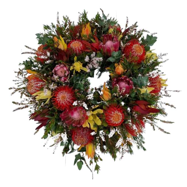 Native Sympathy Wreath
