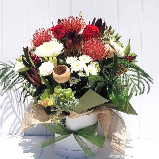 Christmas Flowers In a Box