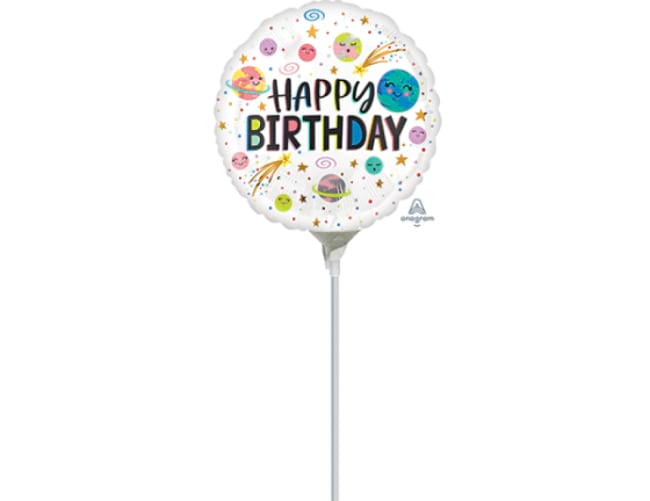 Happy Birthday Balloon (22cm)